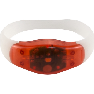 Wristband with LED light