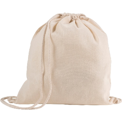 Cotton drawstring bag