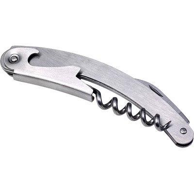 Waiter's knife, bottle opener, corkscrew, foil cutter