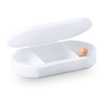 Pill box with 3 compartments