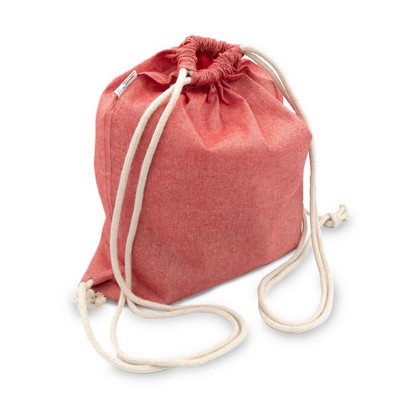 Recycled cotton drawstring bag B'RIGHT | Jose