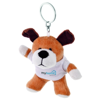 Grover, plush dog, keyring