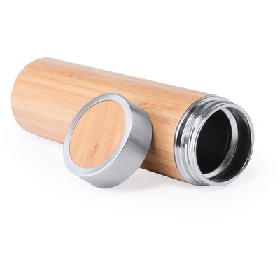 Bamboo vacuum flask 460 ml