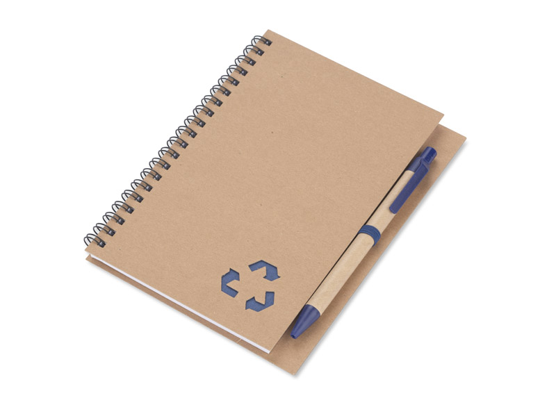 Notebook with pen SERENO