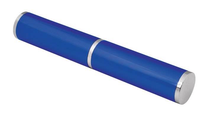 BOX ALUMINIUM BLUE - PEN NOT INCL.