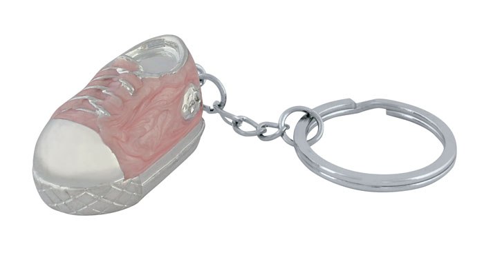 KEYCHAIN LITTLE SHOE PINK- NO BOX