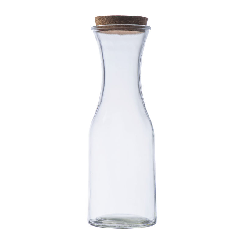 Glass Carafe with cork lid