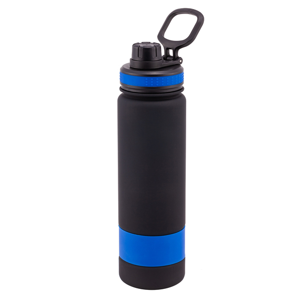 FACILE sports bottle 900 ml,  blue/black