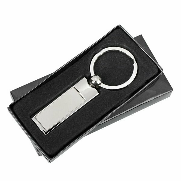 LEGEND metal key ring,  silver