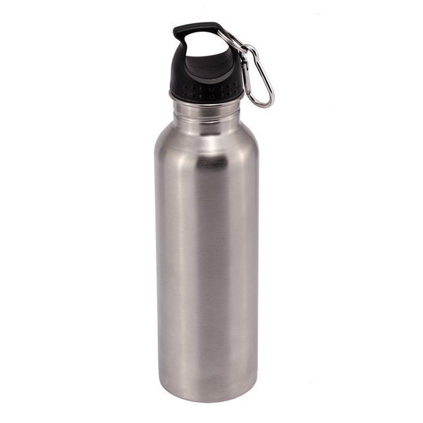 GRACILE sports bottle 750 ml,  silver