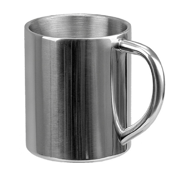 STURDY stainless steel thermo mug 240 ml,  silver