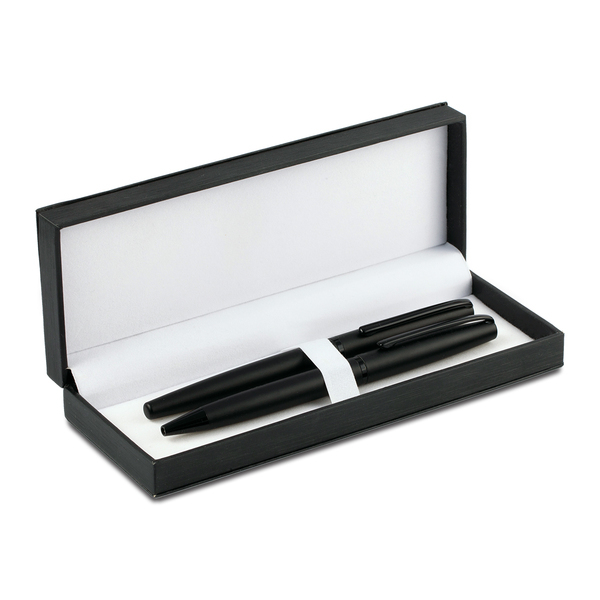 SAN JUAN writing set, black