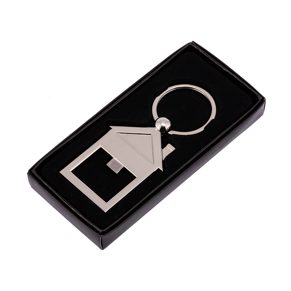 OPEN key ring,  silver