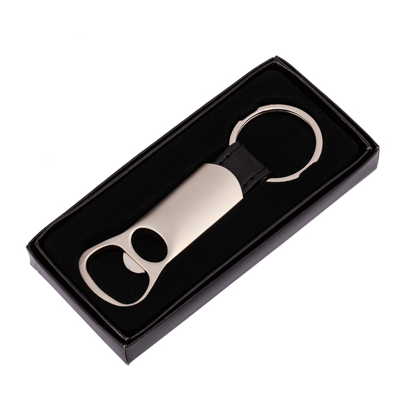 BIENVENUE key ring,  black