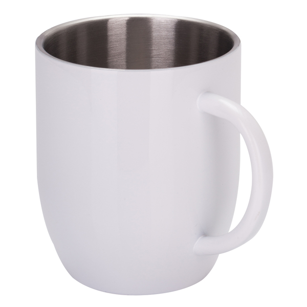 DAY stainless steel thermo mug 380 ml,  white