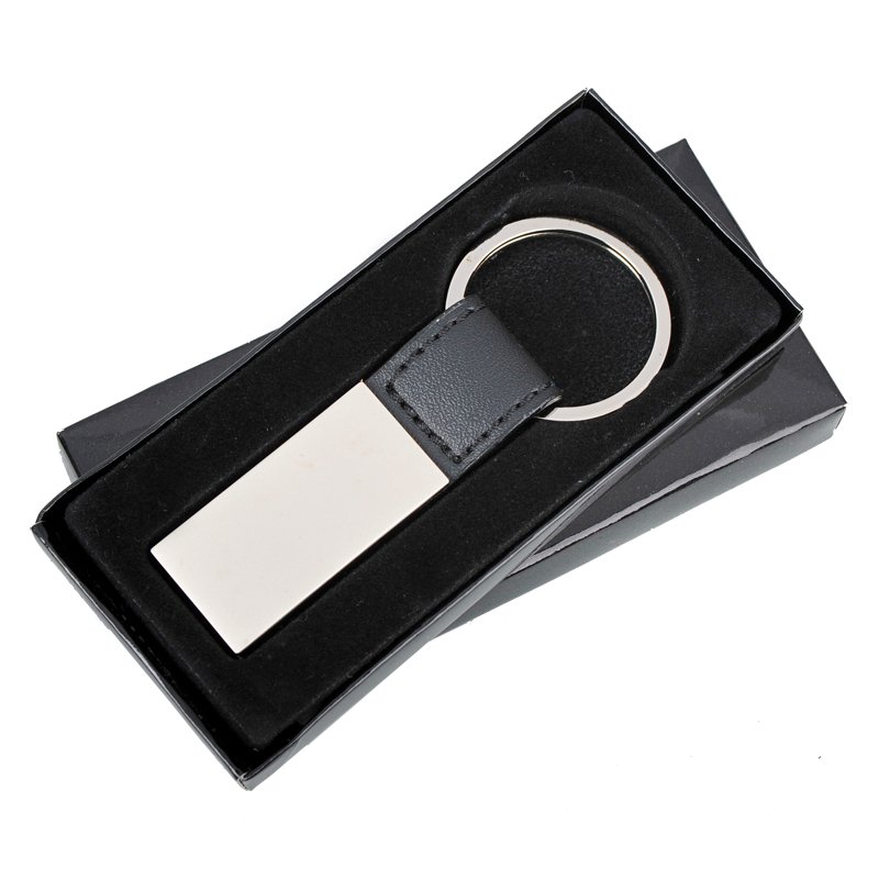 SMART key ring,  silver/black