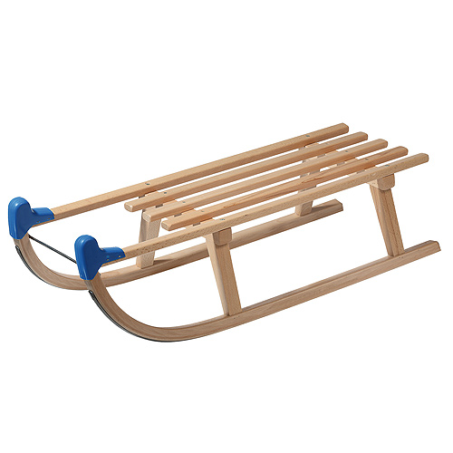 Wooden sledge 