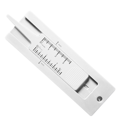 Tyre tread measuring device 