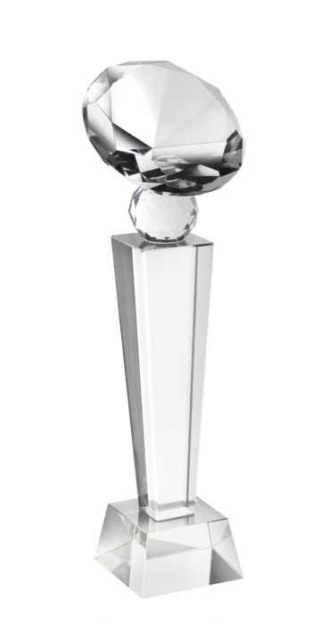 CRYSTAL TROPHY DUBAI H=238 mm