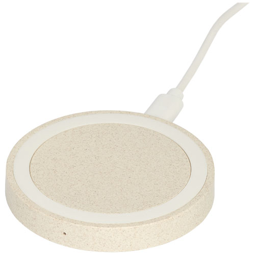 Naka 5W wheat straw wireless charging pad