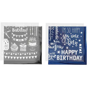 Deco Foil and transfer sheet