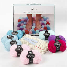 DIY Yarn Kit - Pompoms for Decoration