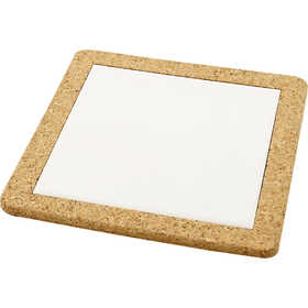 Trivet with cork frame