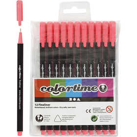 Colortime Fineliner Markers