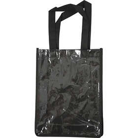 Bag with Plastic Front