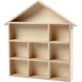 House-Shaped Shelving System