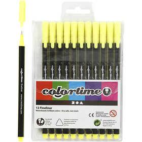 Colortime Fineliner Markers