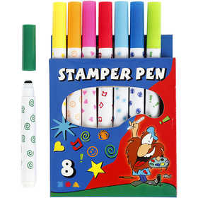 Stamping pens