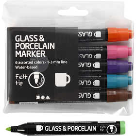 Glass and Porcelain Markers