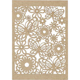 Lace Patterned cardboard