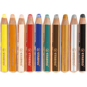 Woody 3-in-1 Pencils