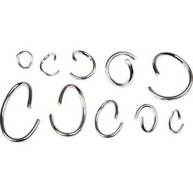 Oval & Round Jump Rings - Assortment