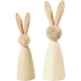 Wooden Rabbits