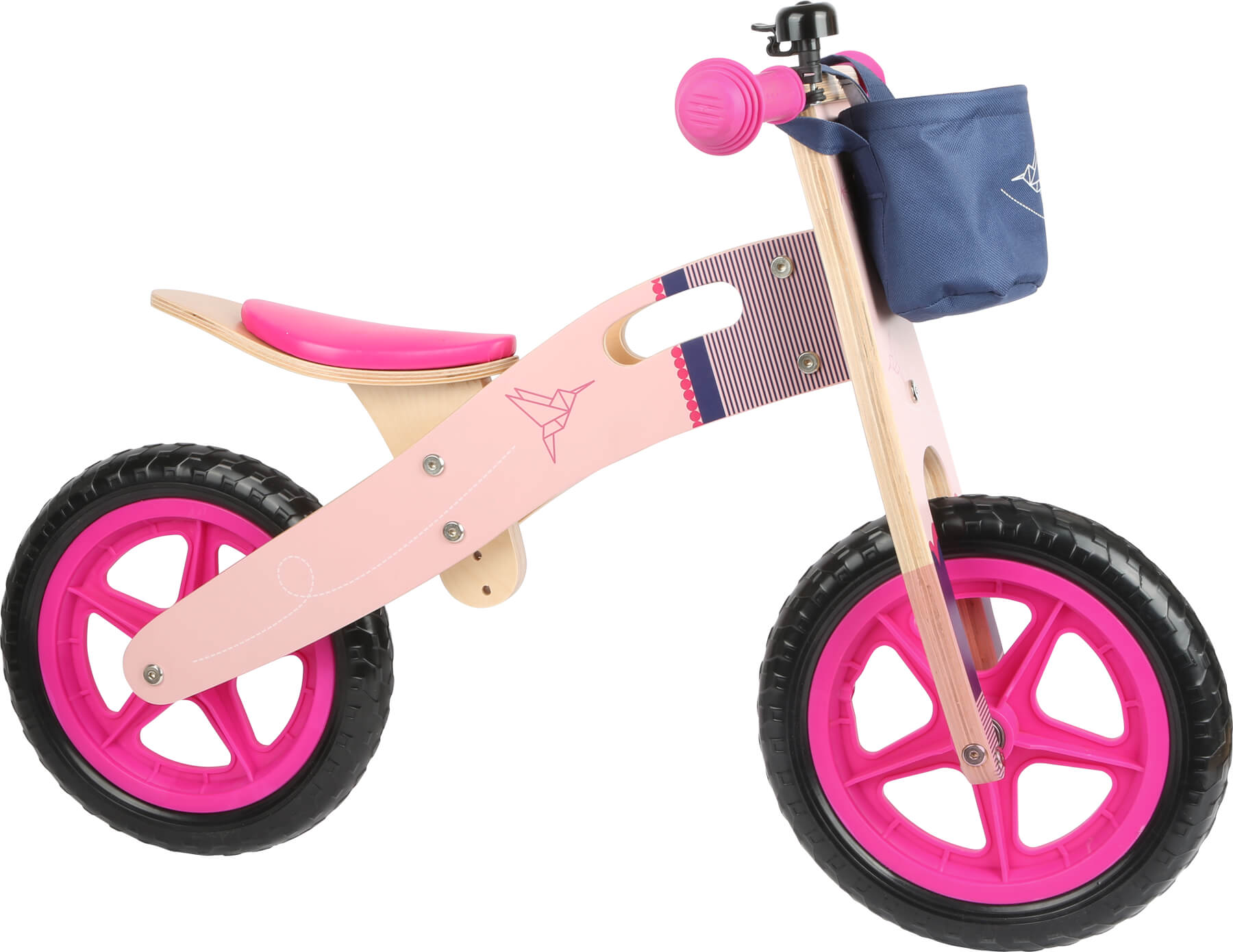 Balance Bike Pink Hummingbird