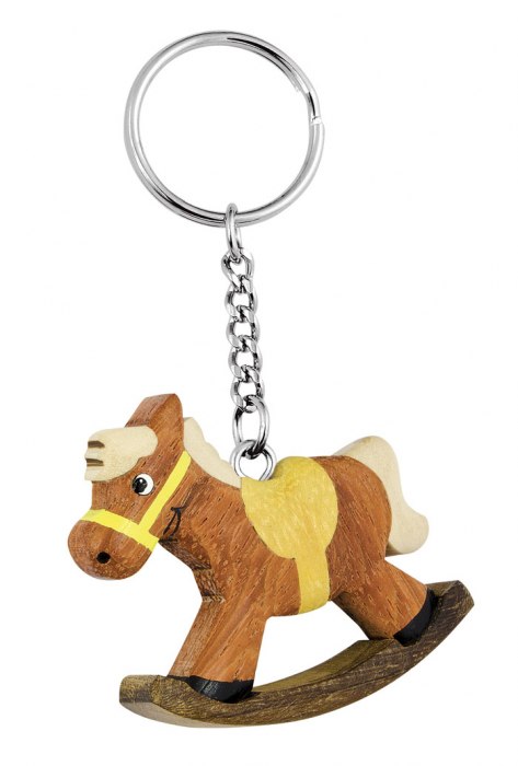 KEY CHAIN MINI - ROCKING HORSE - NO BOX