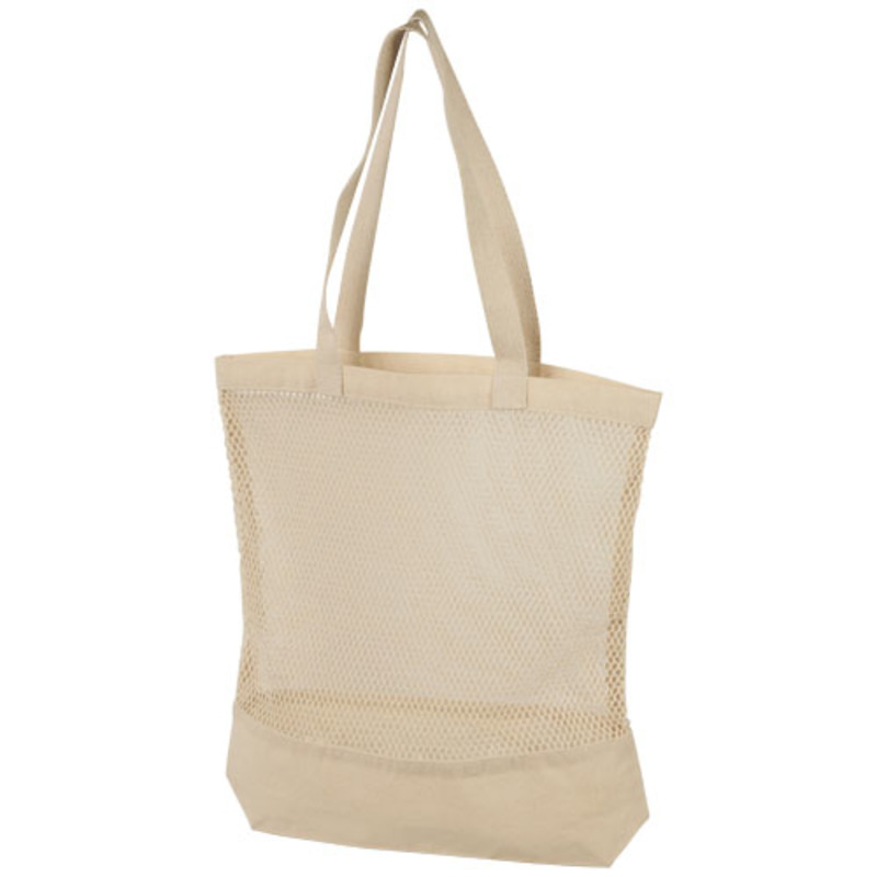 Maine mesh cotton tote bag 12L