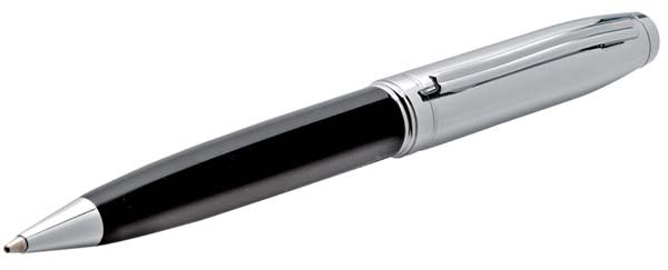 BALLPOINT BLACK CHROMED SHINY ex.47311