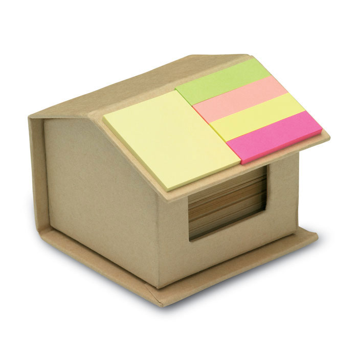 Memo/sticky notes pad recycled