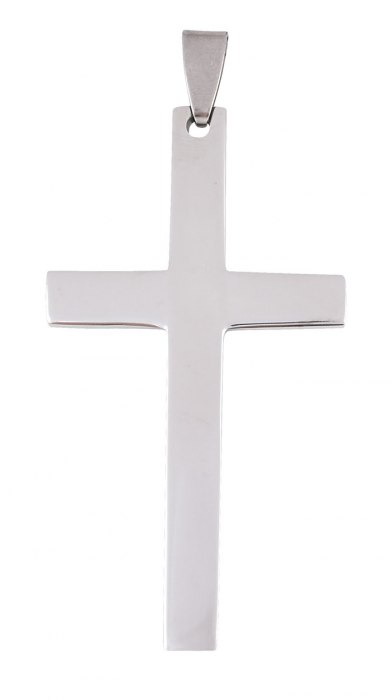 PENDANT STEEL CROSS