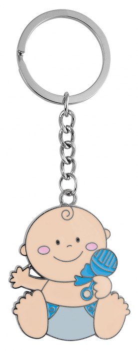 KEY CHAIN GIRL SKY-BLUE - NO BOX