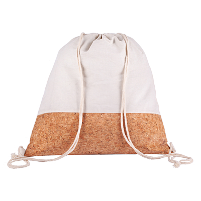 ALFENA cork backpack, beige