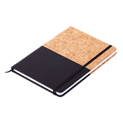 GIRONA notebook with lined pages, 80 pages, black