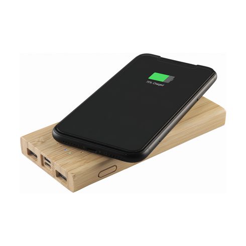 Bamboo 8000 Wireless Powerbank wireless charger