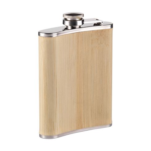 Hipflask Bamboo 200 ml drinking bottle