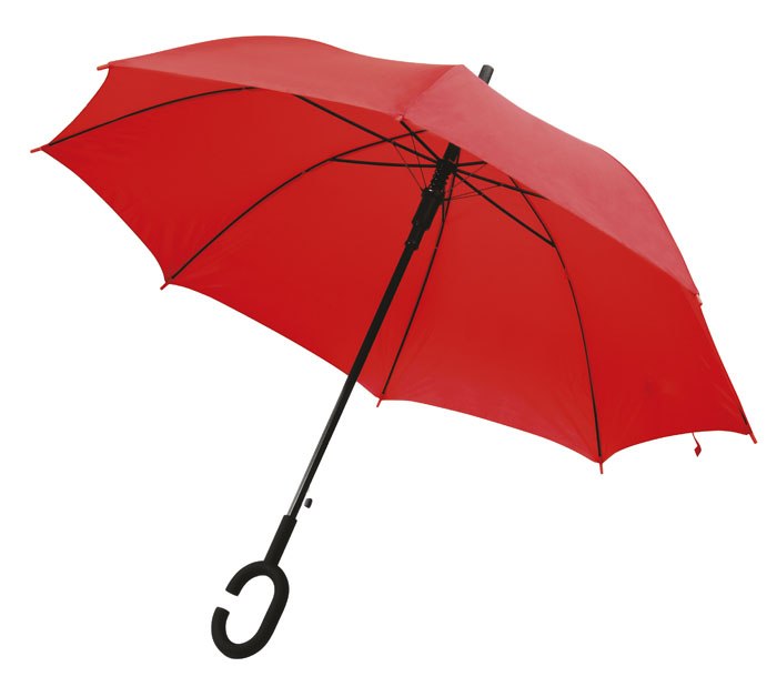 UMBRELLA RED HANDLE C d=102 cm