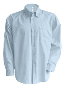 MEN'S LONG SLEEVE EASY CARE OXFORD SHIRT, S 